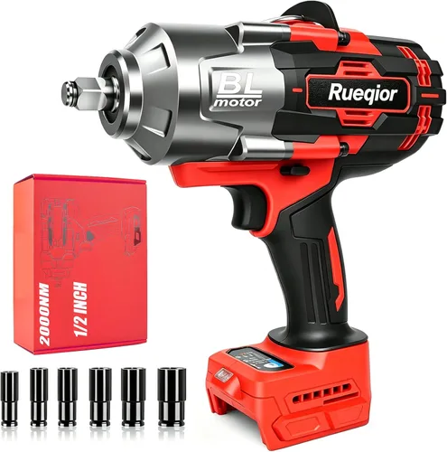 Miniatura 18 de Cordless Impact Wrench 1/2" Compatible with Makita 18V Battery, Impact Wrench 1000FT-LBS(1360N.m) High Torque Brushless Electric Impact Power Impact