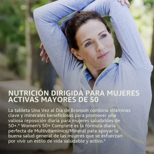 Miniatura 4 de Bronson ONE Daily Multivitamínico Multimineral Completo 50+ para mujer, 180 tabletas