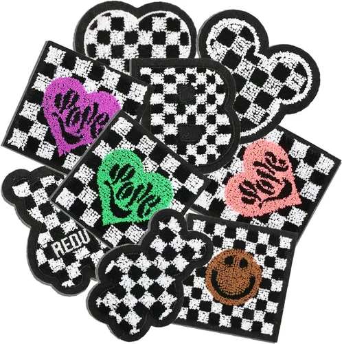 Miniatura 23 de 24 parches retro bohemios para planchar o coser, bonitos apliques bordados femeninos, decoración de moda para ropa, sombrero, bolso, vestido, Planta