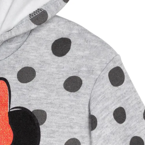Miniatura 7 de Disney Minnie Mouse - Sudadera con capucha de forro polar para niñas pequeñas