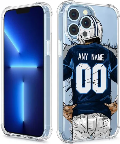 Miniatura 7 de Funda protectora personalizada con nombre y números para iPhone 15, 14, 13, 12, 11 Xs Max XR 8 7 6 Plus 11 Pro Mini, delgada, a prueba de golpes