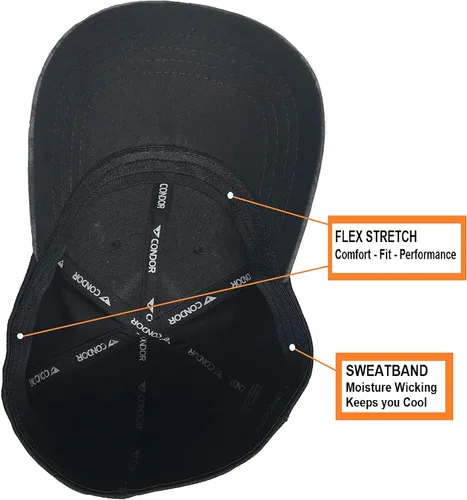 Miniatura 2 de Condor gorra Flex táctica (Kryptek Typhon) + Free PVC bandera & Warrior parche