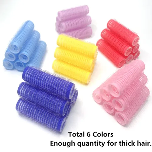 Miniatura 4 de 36 PCS Rizadores de Cabello Pequeños con Autoagarre Sin Calor Rizadores de Rodillo Rizadores de Cabello Pro Salón Peluquería Rizador DIY Peinado