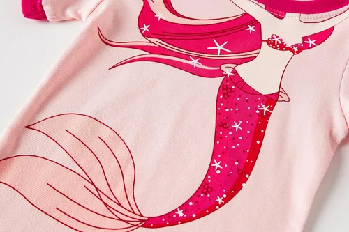 Miniatura 3 de Family Feeling jirafa - Pijama corta para niña (100% algodón)