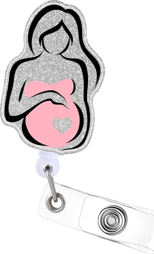 Miniatura 9 de Plifal Soporte retráctil con clip de identificación para enfermera, enfermería, tarjeta de identificación, linda ambulancia, asistente médico