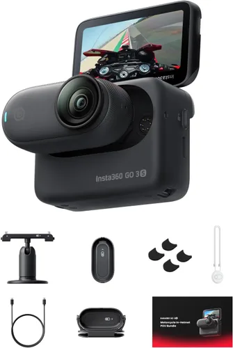 Miniatura 10 de Insta360 GO 3S - 128 GB Blanca 4K Cámara de vlog portátil pequeña, POVs con manos libres, montaje en cualquier lugar, estabilización, vida útil