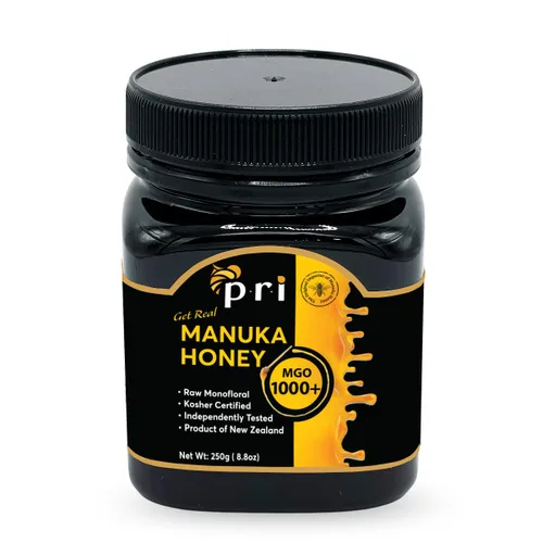 Miniatura 7 de P.R.I Miel de Manuka MGO 1000+, 1.1LB de alta resistencia - Miel de Manuka cruda (tarro de 17.64 oz)