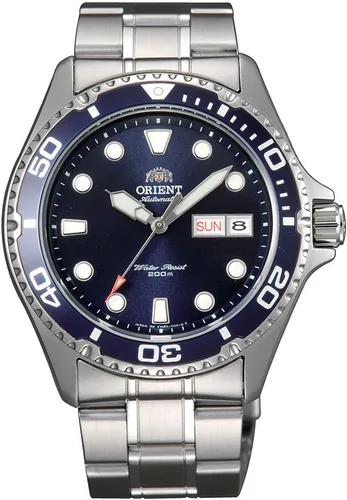 Miniatura 7 de Orient Reloj de buceo automático / de cuerda manual de acero inoxidable para hombre, japonés, 200 metros