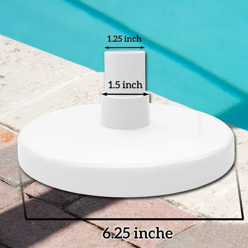 Miniatura 4 de Cubierta de placa de vacío para piscina Skimmer por encima del suelo Reemplazo para Pen-tair HydroSkim 513330,Hayward SP1091WM Piezas de manguera