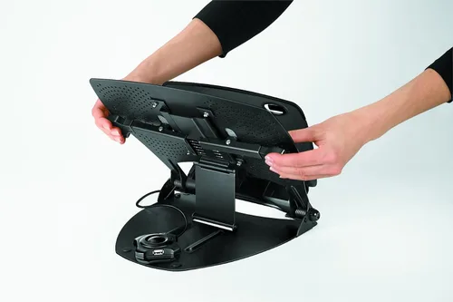 Miniatura 4 de Fellowes Estación de trabajo para portátil serie profesional con USB, negro (8024601)