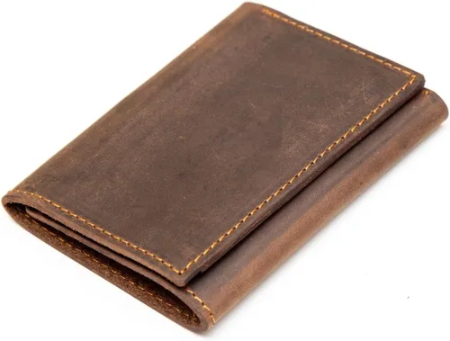 Miniatura 15 de Carteras de cuero genuino hechas a mano, tarjeteros minimalistas y fundas para pasaporte, regalo hecho a mano