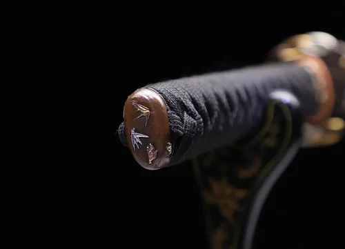 Miniatura 5 de Espada katana forjada a mano, arcilla real, acero templado L6, Hitatsura Hamon () Espada samurai espada de espiga completa