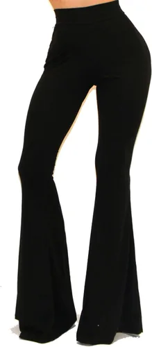 Miniatura 2 de Vivicastle - Pantalones acampanados de EE.UU. para mujer, de estilo bohemio, cómodos y elásticos