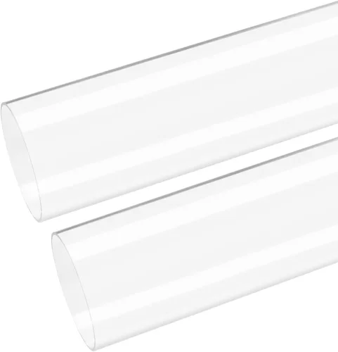 Miniatura 27 de DMiotech 2pcs 0.394 in x 0.551 in 12" tubo de acrílico transparente rígido tubo de plástico para acuario tubería de agua, sistema de refrigeración
