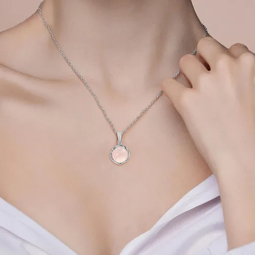 Miniatura 11 de 925 Sterling Silver Gemstone Necklace Women - Gemstone Pendant Necklace Silver- Birthstone Necklace - Silver Jewelry for Women- Minimalist Jewelry