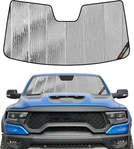 Miniatura 23 de Pigenius Parasol de Parabrisas para Dodge Ram 1500 2002-2008 Protección Solar para Ventana Delantera - Salvaguarda