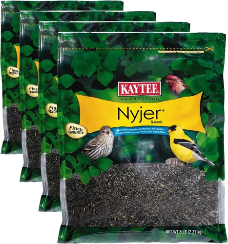 Miniatura 14 de Kaytee Nyjer - Semilla de comida para pájaros silvestres, 3 libras