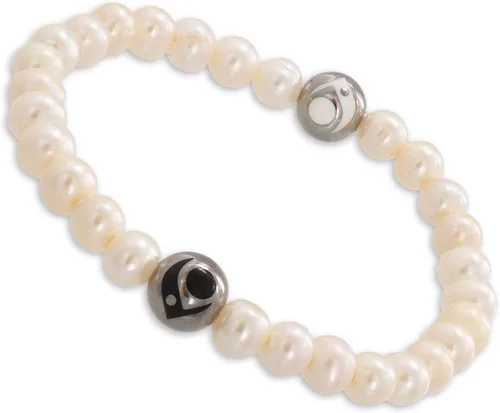 Lokai Pulsera de cuentas de piedras preciosas para mujeres y hombres, colección de piedra y metal, joyería de cristal y piedras preciosas pulsera de
