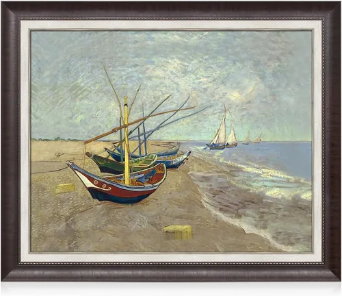 Miniatura 65 de Serie de pinturas de Vincent Van Gogh (favoritos). Reproducción de arte clásico de Van Gogh, impreso en lienzo Noche estrellada