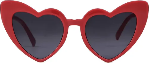 GIFIORE Gafas de sol con forma de corazón vintage ojo de gato gafas retro Kurt Cobain