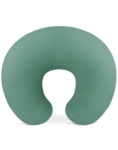 Miniatura 18 de Fundas de almohada de lactancia, funda de muselina para almohadas de lactancia, cómodas para bebés niñas y niños (rosa polvoriento)