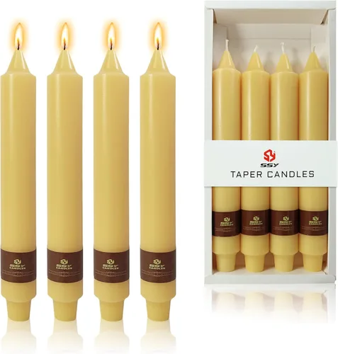 Miniatura 22 de Candelabros cortos de 5 pulgadas con velas cónicas verde oscuro, 4 piezas para cena, hogar, boda, fiesta, decoración