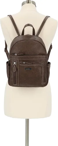 Miniatura 5 de MultiSac Mochila Adele para mujer, Chocolate (Austin)