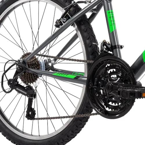 Miniatura 7 de Huffy Bicicleta de montaña Stone para hombres y mujeres, 20"/24"/26", 6 velocidades (20") o 21 velocidades, suspensión delantera o doble (varía)