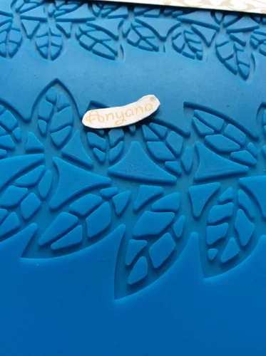 Miniatura 4 de 15 "hojas comestibles de azúcar hojas pastel de encaje silicona estera en relieve textura fondant impresión estera de encaje decoración molde goma
