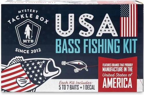 Miniatura 9 de Catch Co Mystery Tackle Box Freshwater Largemouth and Smallmouth Bass Lures Fishing Kit