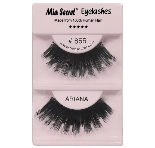 Miniatura 34 de Mia Secret Demi Wispies - Pestañas postizas de estilo natural, pestañas de tira fina, banda transparente invisible, pestañas de cabello humano
