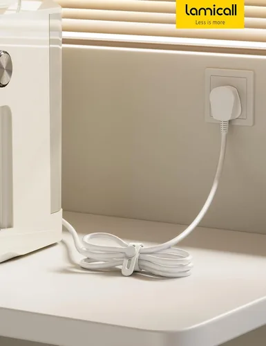 Miniatura 7 de Paquete de 10 Bridas de Cable de Silicona Organizador de Cordones - Lamicall Bridas de Alambre Elásticas para Gestión, Artículos Imprescindibles