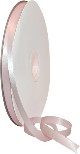 Miniatura 58 de Morex Ribbon Cinta de satén de doble cara de 1/4 pulgadas x 100 yardas, cinta blanca antigua para envolver regalos, tarjetas de regalo