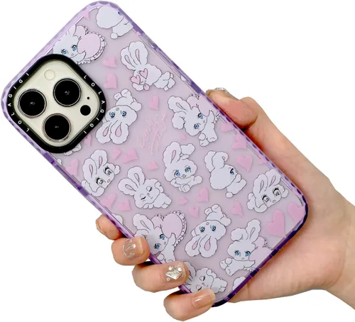 Miniatura 55 de Funda para iPhone 15 Pro Max para Mujeres, Transparente Lindo Panda Dibujos Animados Arte Animal Estampado Diseño Femenino Kawaii Estético