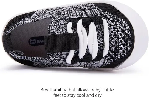 Miniatura 3 de BMCiTYBM Zapatos de bebé para niño y niña, zapatillas infantiles antideslizantes para primeros pasos, 6, 9, 12, 18, 24 meses