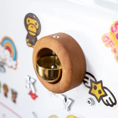 Miniatura 5 de Shopkeepers Campana para apertura de puerta, timbre magnético para negocios, adornos únicos de oficina y decoración colgante para entrada