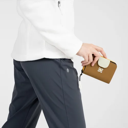 Miniatura 18 de Sherpani Barcelona, pequeña cartera de nailon plegable con bolsillo con cremallera para mujer, bolsa de viaje, protección RFID
