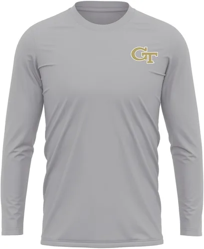 Miniatura 25 de Camisa deportiva de manga larga oficial de la NCAA Collegiate para hombre, con logotipo en el pecho izquierdo, colección Athletic Heather