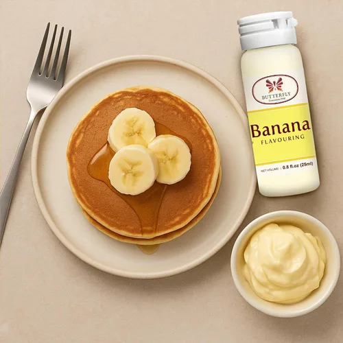 Miniatura 7 de Pasta de extracto aromatizante de mariposa, 0.8 fl oz (banana, paquete de 1)