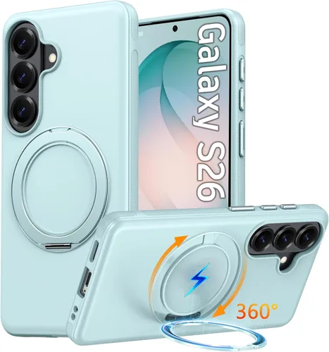 Miniatura 56 de Oterkin Funda para Google Pixel 10a con soporte magnético de giro de 360° [compatible con MagSafe] [antideslizante] [15 pies] a prueba de golpes