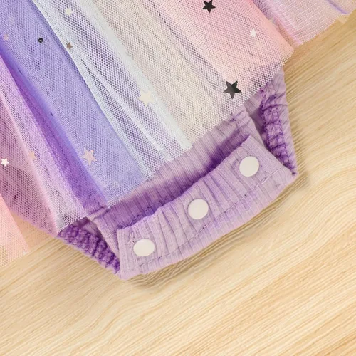 Miniatura 62 de GRNSHTS Traje de bebé niña 1er cumpleaños traje acanalado tul mameluco princesa pastel Smash sesión de fotos ropa + diadema