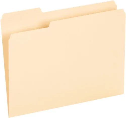 Miniatura 2 de Pendaflex Carpetas de archivo, paquete de 100 carpetas manila duraderas, tamaño carta (8.5 x 11 pulgadas), 3 pestañas superiores para etiquetar