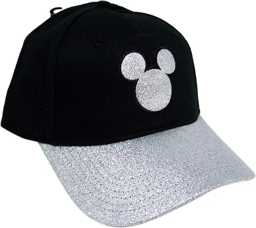 Miniatura 2 de Disney Gorra de béisbol de Mickey Mouse con purpurina plateada