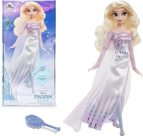 Miniatura 19 de Disney Store Muñeca Clásica de Princesa para Niña (Mérida), 11 Pulgadas, Incluye Cepillo con Detalles Moldeados, Juguete Totalmente Posable