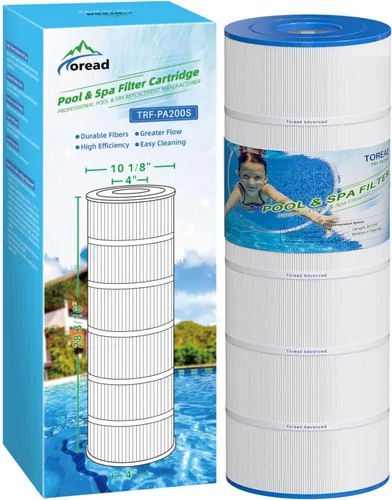 TOREAD Cartucho de filtro Cx200xre, repuesto C200s, compatible con cartucho de filtro Hayward c200s, Cx200xre, Hayward SwimClear C200S, Ultral-D5,