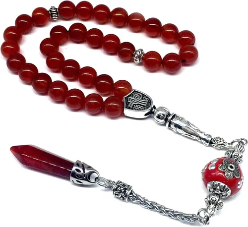 Miniatura 12 de Colección de Lujo- Cuentas de Oración-Cuentas de Preocupación-Tesbih-Tasbih-Tasbeeh-Misbaha-Masbaha-Subha-Sebha-Sibha-Rosario