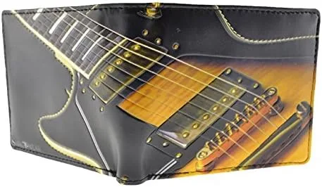 Miniatura 2 de Shag Wear Cartera plegable de guitarra para hombre, guitarra eléctrica, Moderno