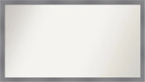 Miniatura 103 de Amanti Art Espejo personalizado, espejo de baño gris plomo a rayas, espejo de pared o espejo de tocador de baño sobre el fregadero