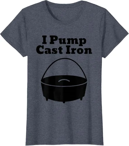 Miniatura 79 de I Pump - Camiseta de hierro fundido para cocinar al horno holandés