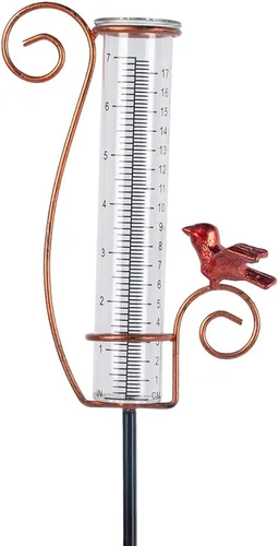 Miniatura 9 de Tubo de Vidrio de Repuesto para Pluviómetro de Capacidad de 7'', 2 Piezas Tubos de Repuesto para Pluviómetro para Jardín Patio Exterior